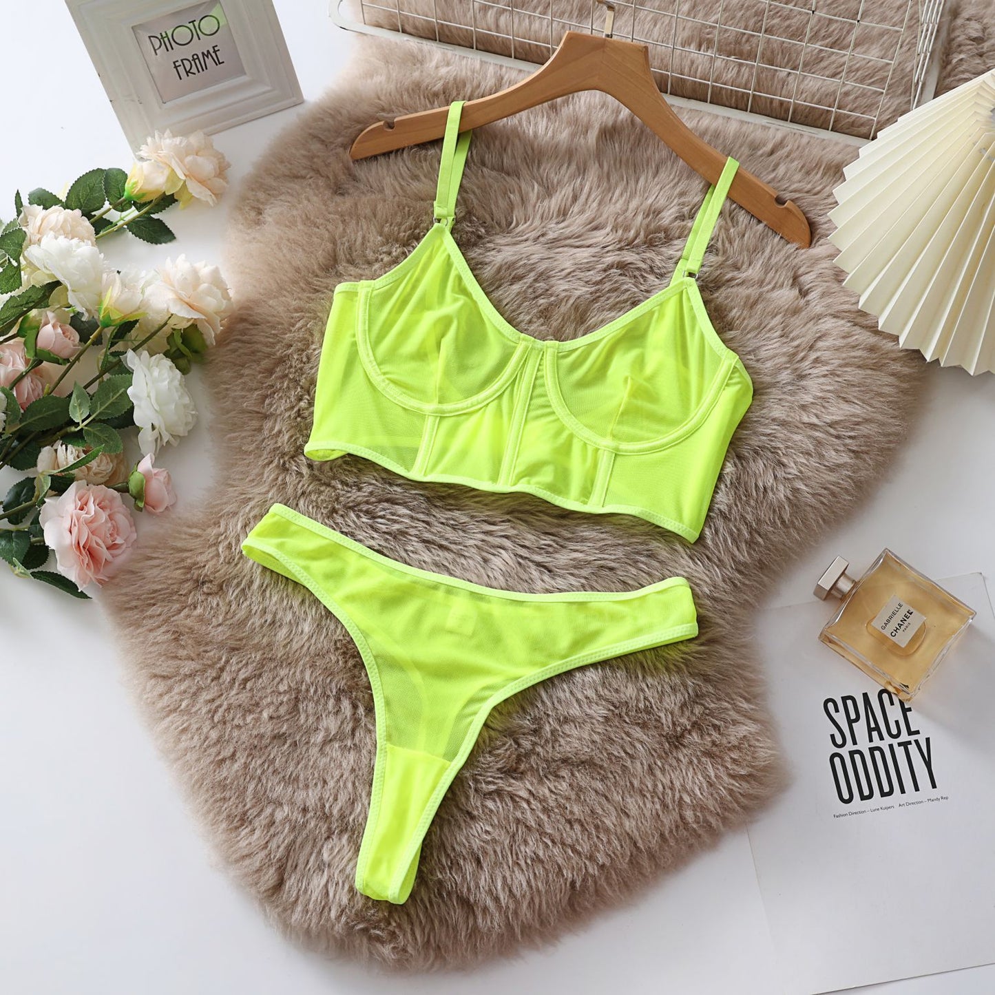 Sexy Transparent Lingerie Set - StripSilk