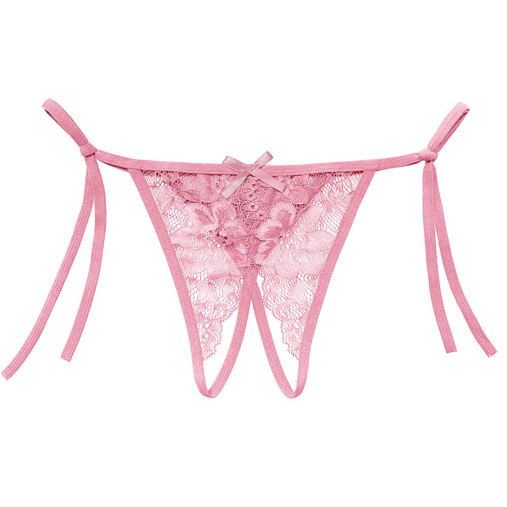 Sexy Sexy Panties Women's Transparent Lace Temptation Bed Hot Perspective Flirting Thong - StripSilk