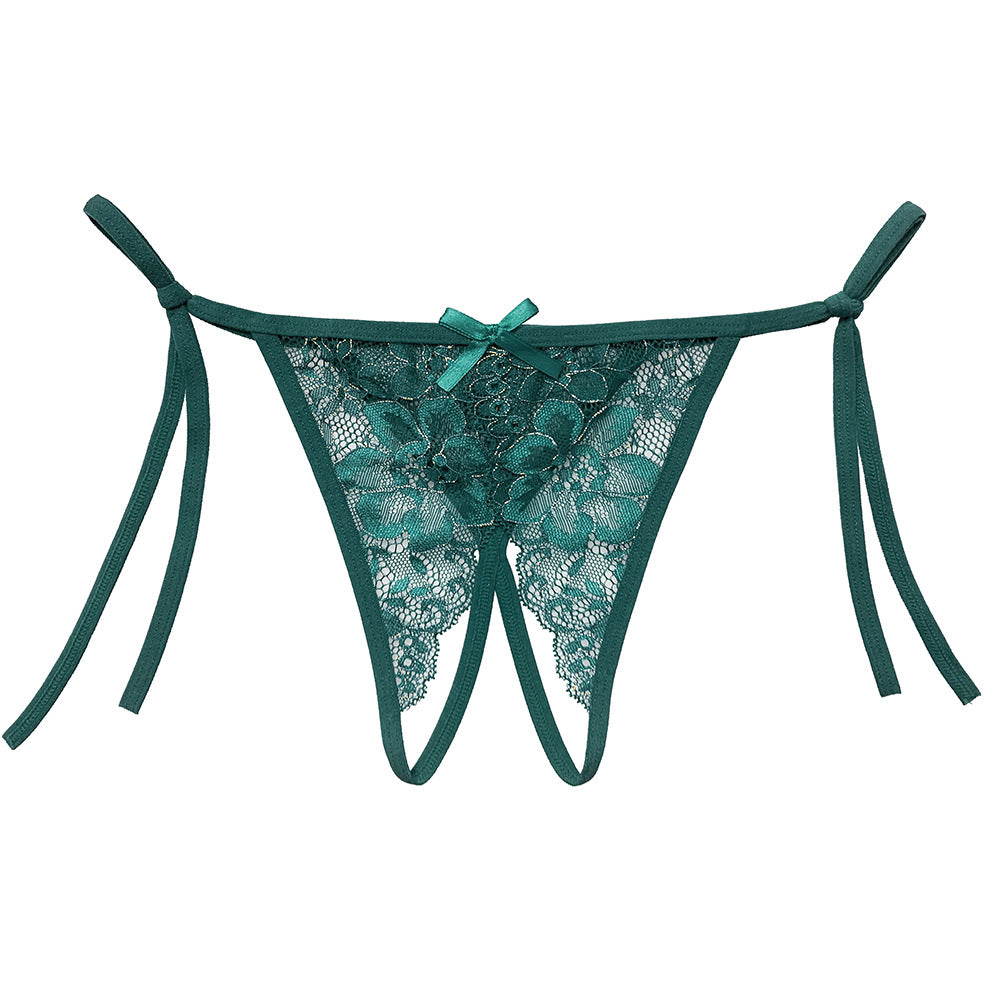 Sexy Sexy Panties Women's Transparent Lace Temptation Bed Hot Perspective Flirting Thong - StripSilk