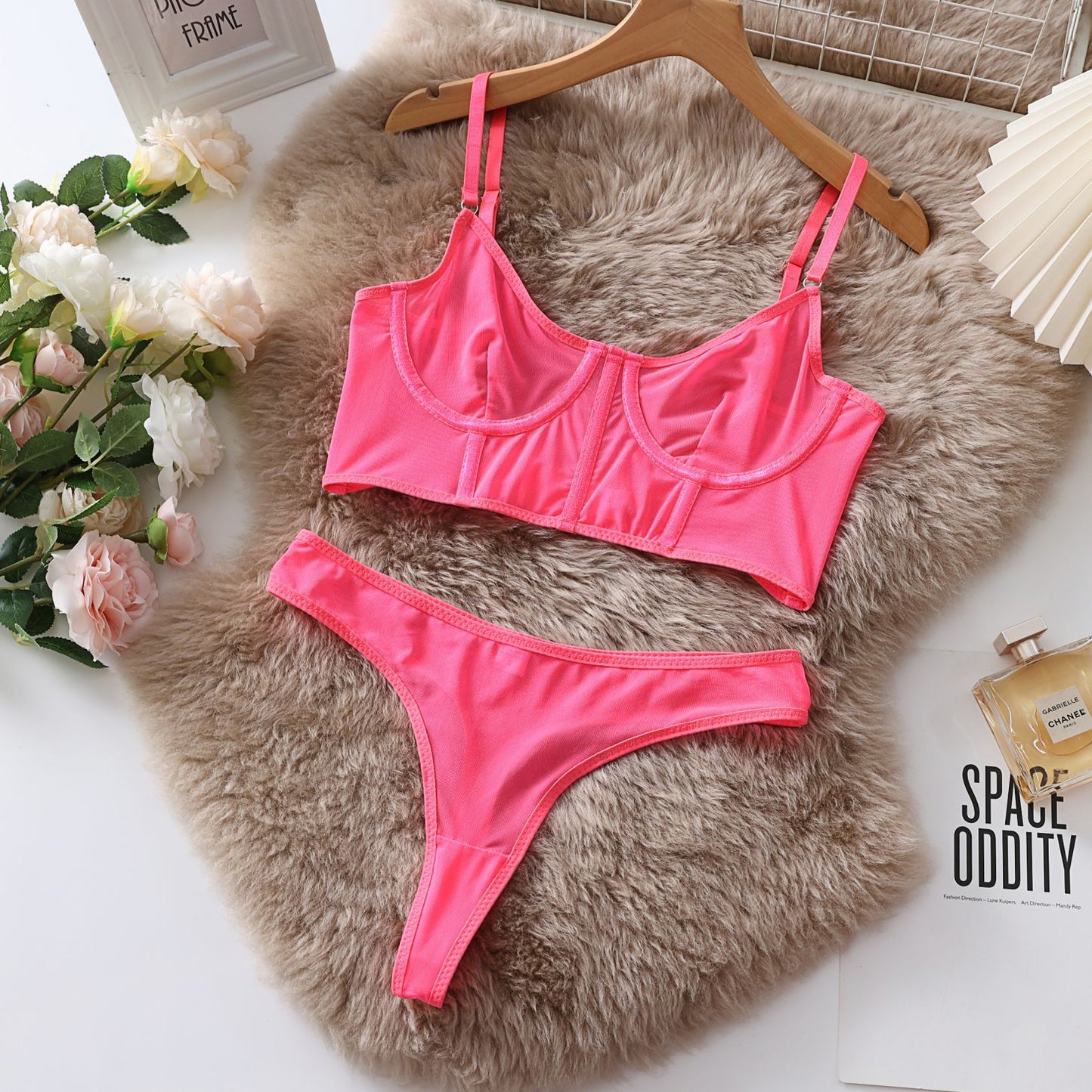 Sexy Transparent Lingerie Set - StripSilk