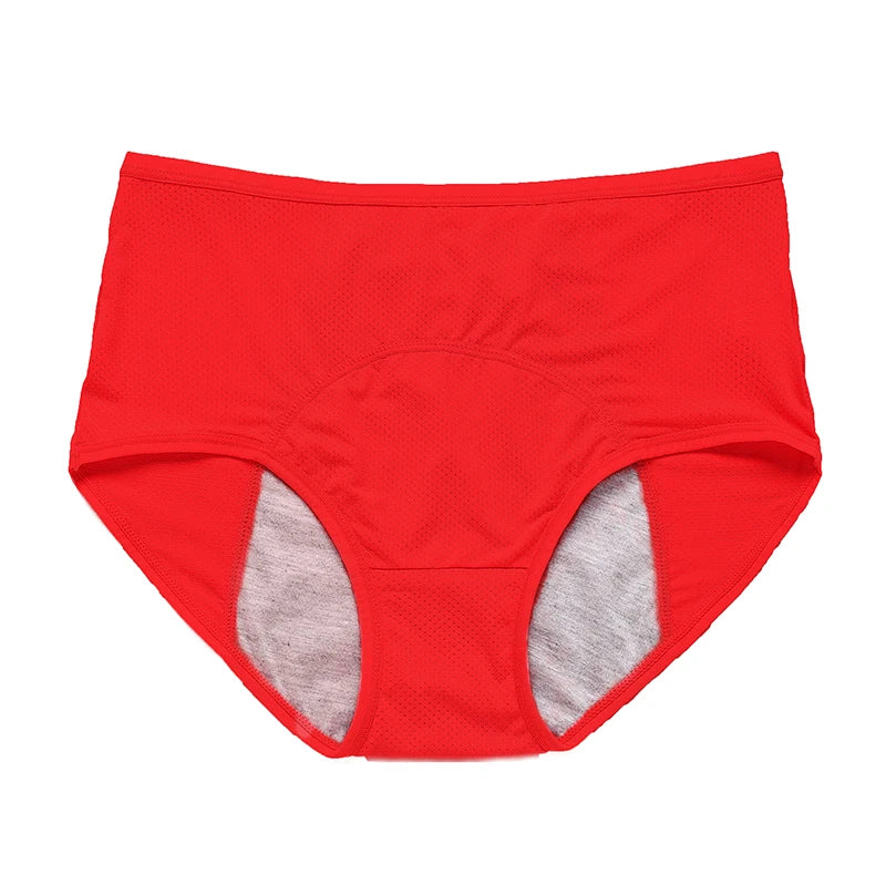 Menstrual Briefs Leak Proof Incontinence Environmetal Underwear Period Panties High Warm Female Women Sexy Pants - StripSilk