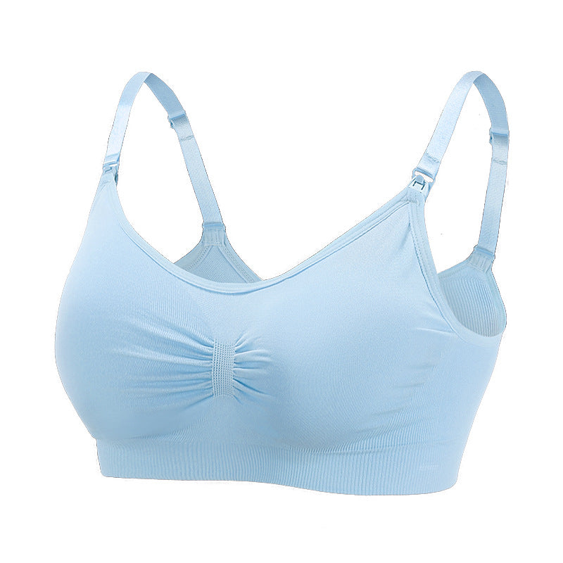 Maternity Seamless Large Size Nursing Bra for Breastfeeding and Postpartum Support - StripSilk