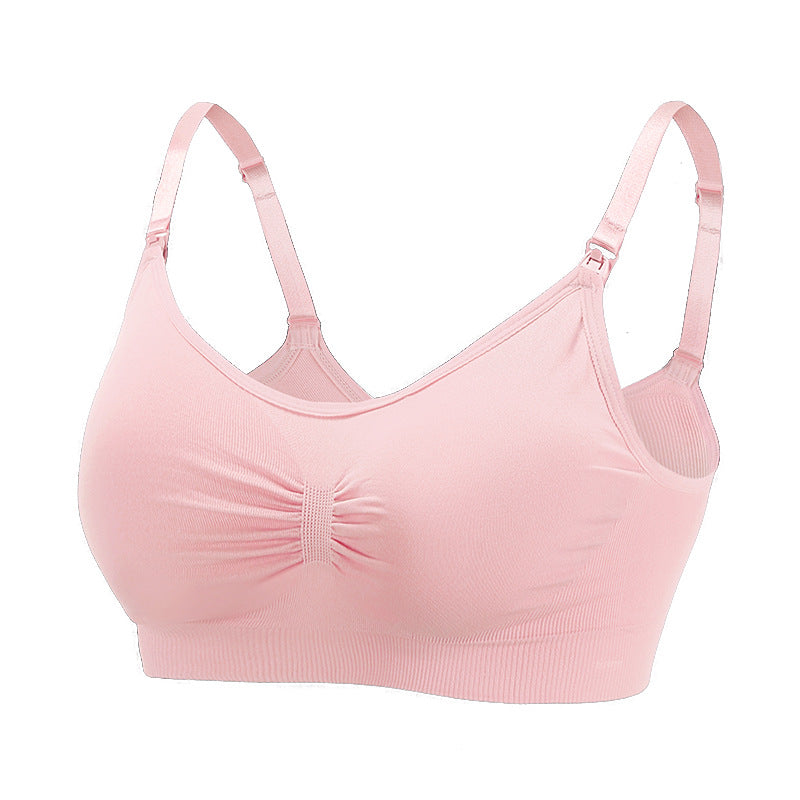 Maternity Seamless Large Size Nursing Bra for Breastfeeding and Postpartum Support - StripSilk