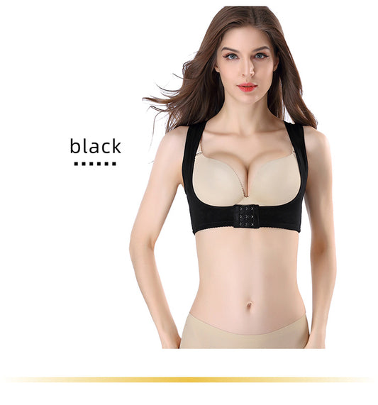 Ladies' hunchback correction with sitting posture corrector bra body shaping clothes chest - StripSilk