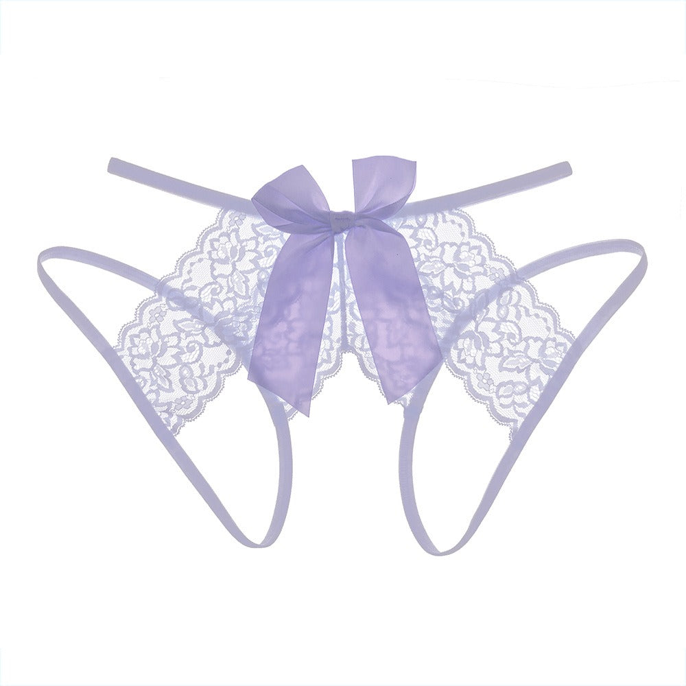 Plus Size Erotic Lingerie Pure Desire Lace Panties Passionate Female Open File Temptation Sexy Bed Flirting 100kg - StripSilk