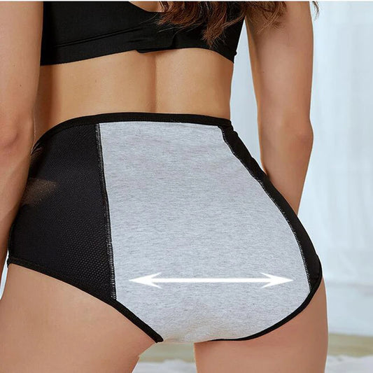Menstrual Briefs Leak Proof Incontinence Environmetal Underwear Period Panties High Warm Female Women Sexy Pants - StripSilk