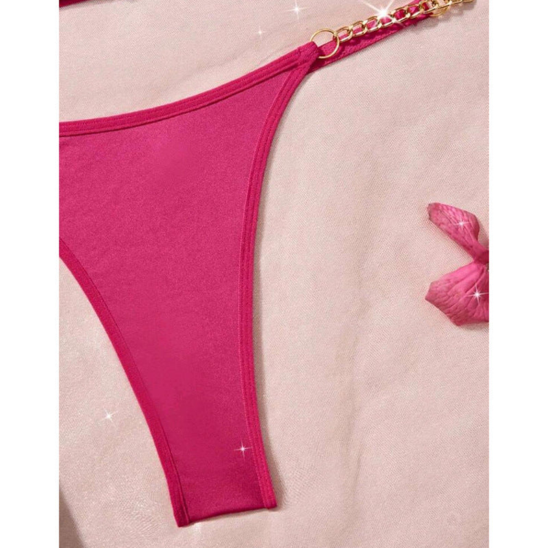 Cross-border Foreign Trade Autumn New Arrival French Style Sexy Lingerie – Heart-shaped Strap Temptation for Women - StripSilk