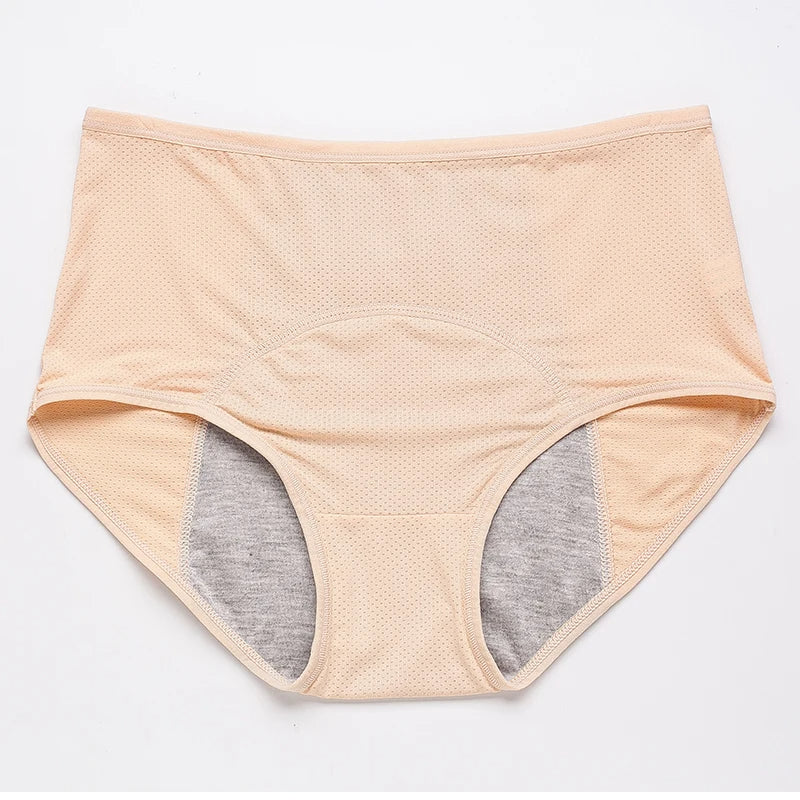 Menstrual Briefs Leak Proof Incontinence Environmetal Underwear Period Panties High Warm Female Women Sexy Pants - StripSilk