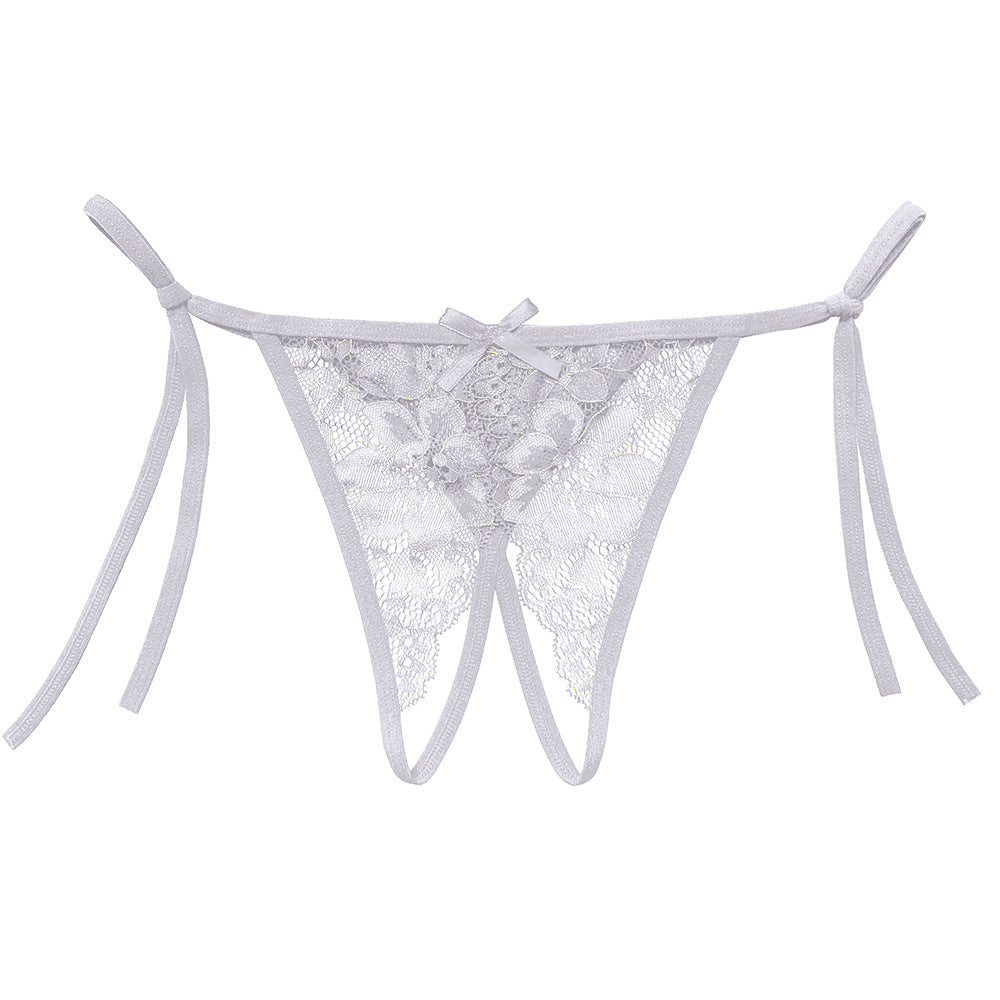 Sexy Sexy Panties Women's Transparent Lace Temptation Bed Hot Perspective Flirting Thong - StripSilk