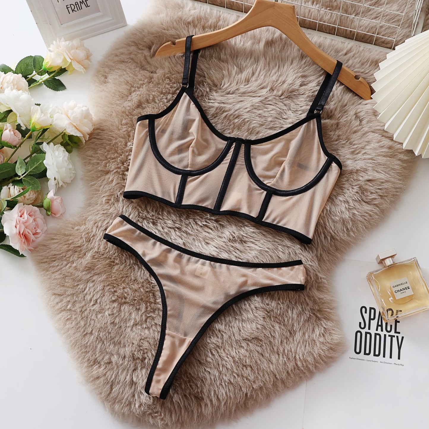 Sexy Transparent Lingerie Set - StripSilk