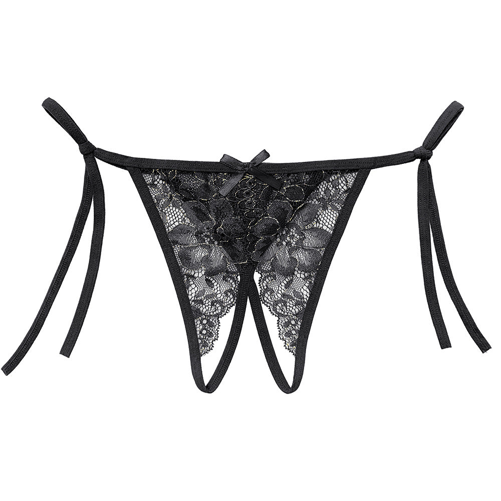Sexy Sexy Panties Women's Transparent Lace Temptation Bed Hot Perspective Flirting Thong - StripSilk