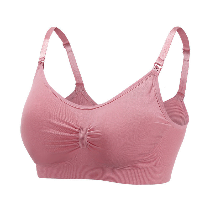 Maternity Seamless Large Size Nursing Bra for Breastfeeding and Postpartum Support - StripSilk