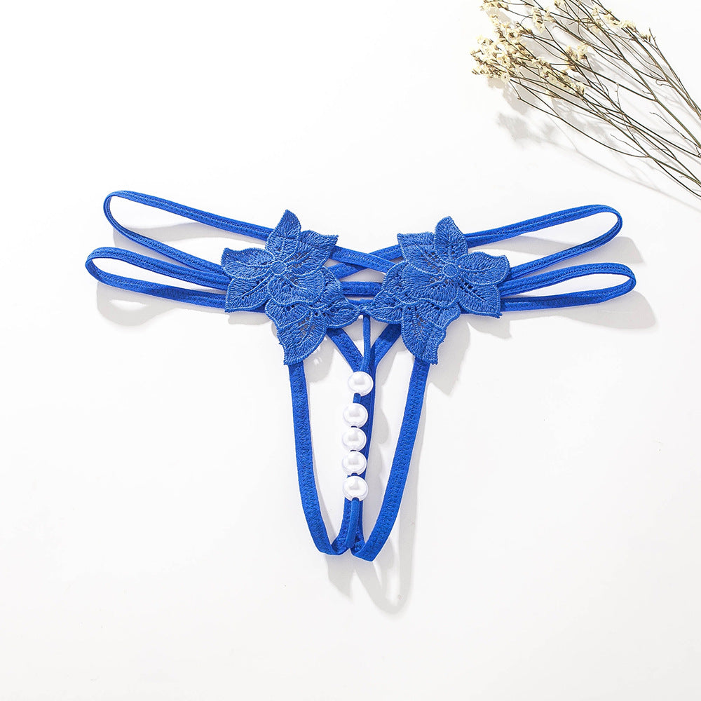 Fun underwear with adjustable settings that can be inserted into large pearl t-shirts - StripSilk