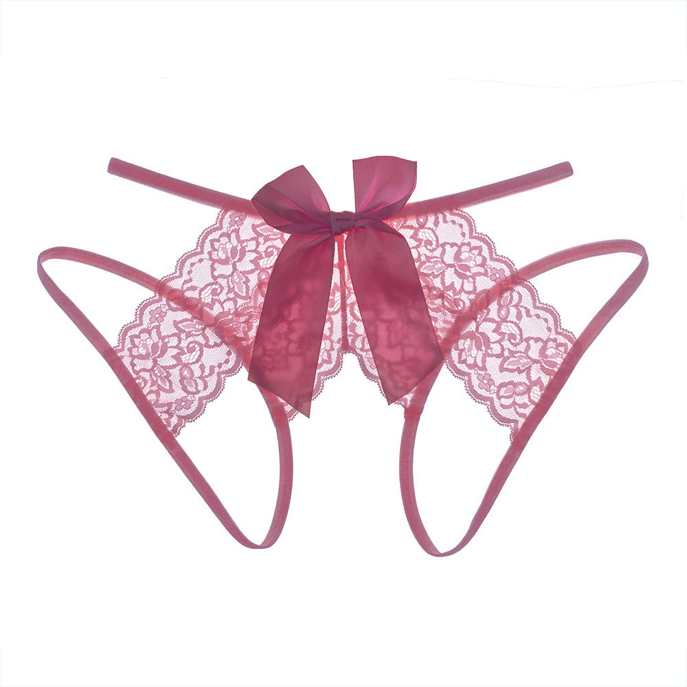 Plus Size Erotic Lingerie Pure Desire Lace Panties Passionate Female Open File Temptation Sexy Bed Flirting 100kg - StripSilk